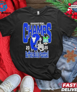 Buffalo Bulls Football Are 2025 Bahamas Bowl Champions NCAA Season 2024 2025 Merchandise T Shirt