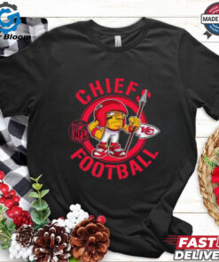 Chiefs Football Nfl Rush Zone Cartoon Character Shirt