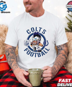 Colts Football Nfl Rush Zone Cartoon Character Shirt