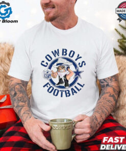 Cowboys Football Nfl Rush Zone Cartoon Character Shirt