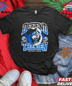 Defend The Den Detroit Lions Mascot Vintage shirt