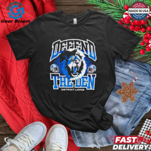 Defend The Den Detroit Lions Mascot Vintage shirt