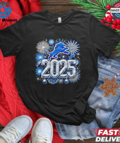 Detroit Lions 2025 New Year firework Fan Favorite shirt