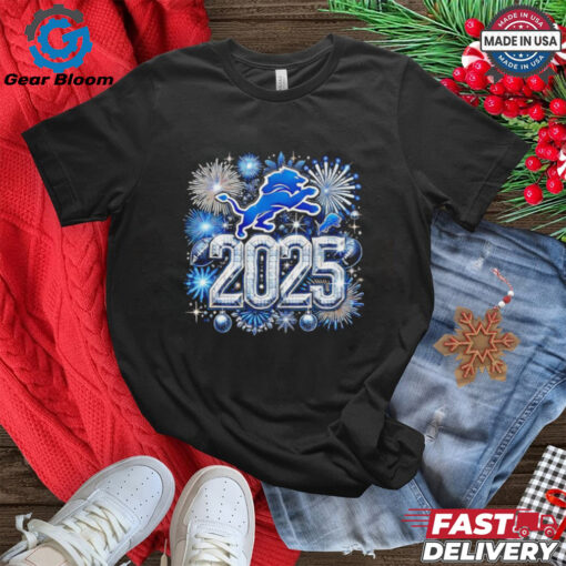 Detroit Lions 2025 New Year firework Fan Favorite shirt