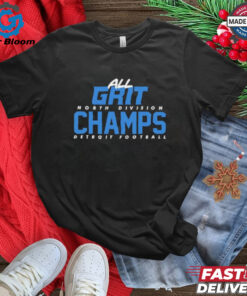 Detroit Lions All Grit NFC North Division Champions 2024 shirt