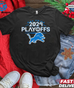 Detroit Lions Play Offs 2024 Black One Pride shirt