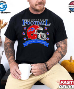 Division Champions 2024 Buffalo Bills helmet shirt