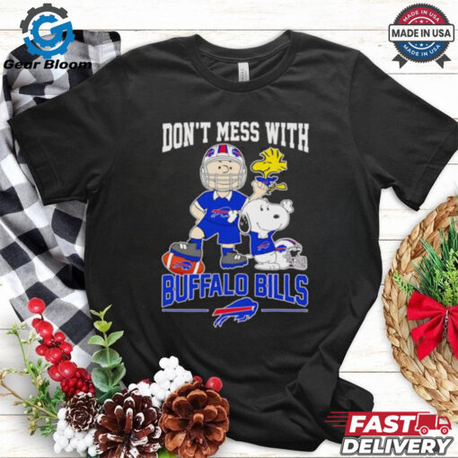 Don’t mess with Buffalo Bills Charlie Brown and Snoopy shirt