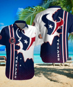 Dual Design Houston Texans Hawaiian Shirt