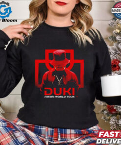 Duki Ameri World Tour 2025 shirt