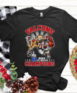 Falcons 2024 NFC South Champions mascot shirt