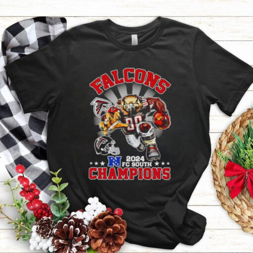 Falcons 2024 NFC South Champions mascot shirt