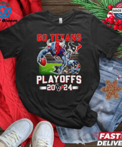 Go Houston Texans Playoffs 2024 mascot shirt