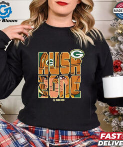 Green Bay Packers NFL Rush Zone Football Logo shirt