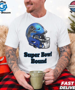 Helmet Super Bowl Bound Detroit Lions shirt