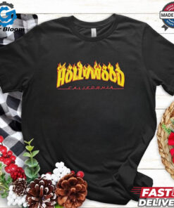 Hollywood California Flames shirt