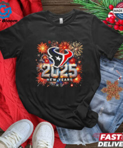 Houston Texans 2025 New Year firework Best Selling shirt