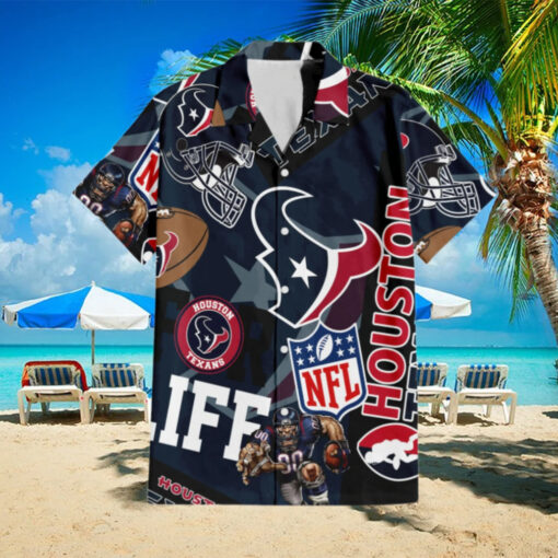 Houston Texans For Life Hawaiian Shirt