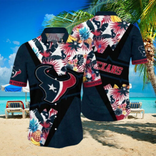 Houston Texans Tropical Fiesta Hawaiian Shirt