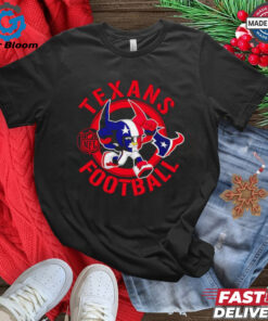 Houston Texans football Rush Zone Cartoon Character shirt