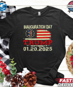 Inauguration Day Trump 01 20 2025 USA flag shirt