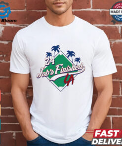 Jack Flaherty Dodgers 24 Job’s Finished LA shirt