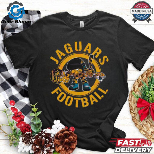 Jaguars Football Nfl Rush Zone Cartoon Character Shirt