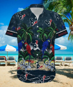 Jungle Game Houston Texans Hawaiian Shirt