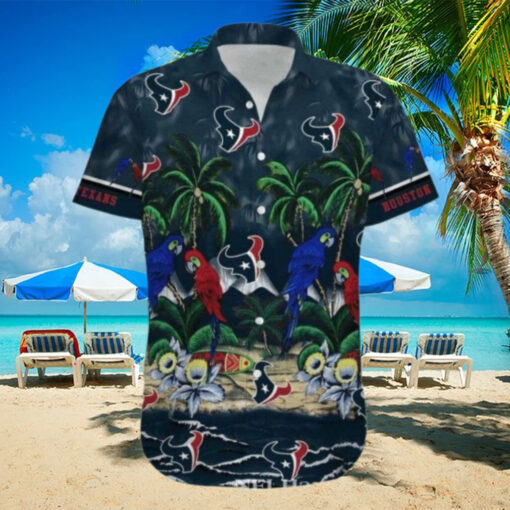 Jungle Game Houston Texans Hawaiian Shirt