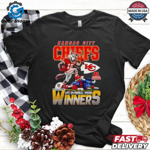 Kansas City Chiefs AFC Division Round Winners T Shirt