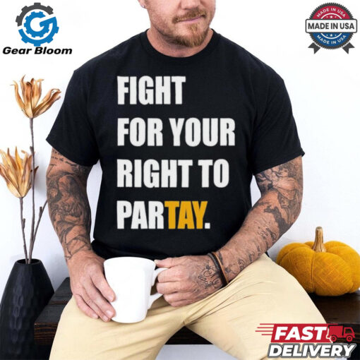 Kansas City Chiefs Fight For Your Right To Partay T Shirt