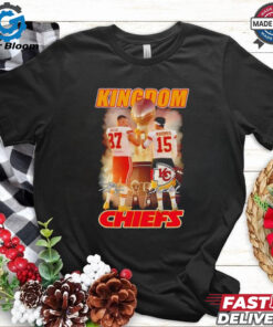 Kansas City Chiefs Kingdom Travis Kelce and Patrick Mahomes Signatures shirt