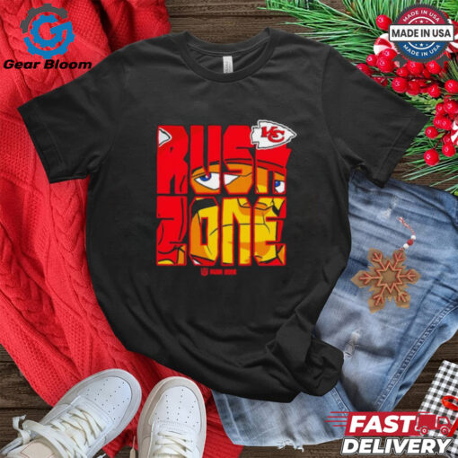 Kansas City Chiefs NFL Rush Zone Football Logo shirt