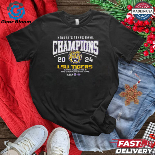 Kinder’s Texas Bowl Champions 2024 LSU Tigers Best Selling shirt