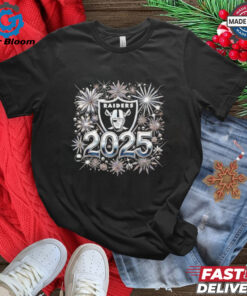 Las Vegas Raiders 2025 New Year firework Best Selling shirt