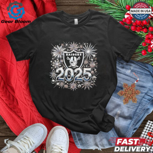 Las Vegas Raiders 2025 New Year firework Best Selling shirt