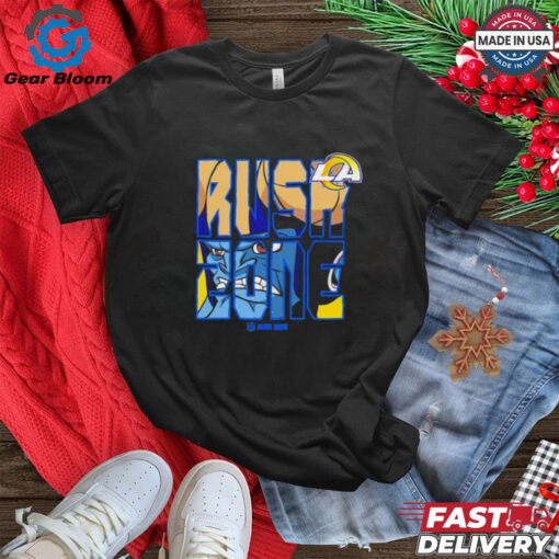 Los Angeles Rams NFL Rush Zone Football Logo shirt