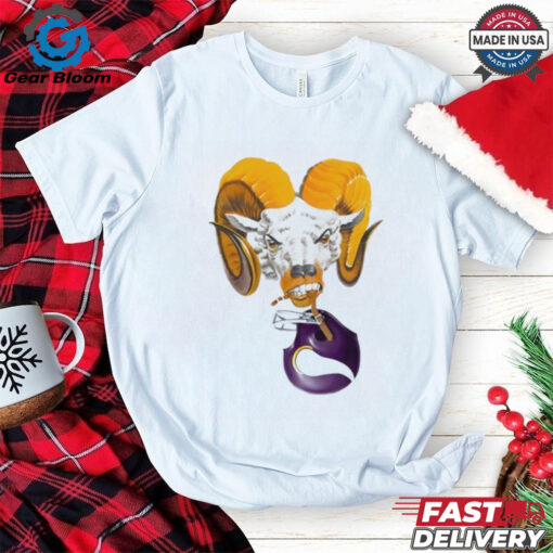 Los Angeles Rams bite Minnesota Vikings football shirt