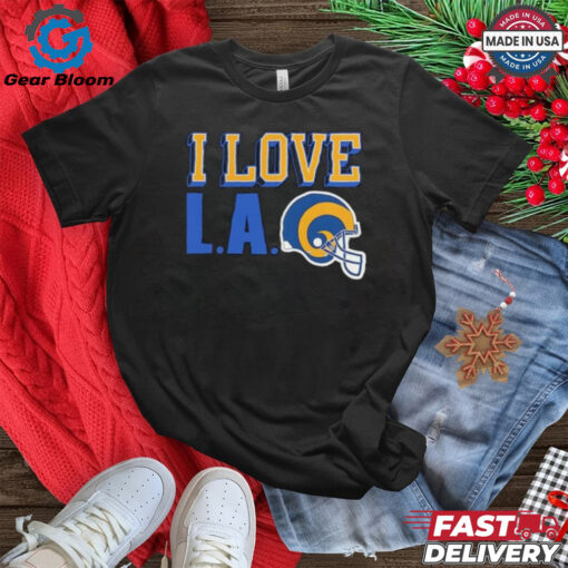 Los Angeles Rams football I love LA shirt