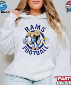 Los Angeles Rams football NFL Rush Zone Cartoon Character shirt