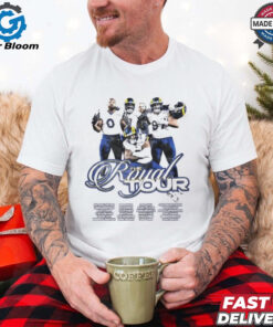 Los Angeles Rams the royal tour shirt