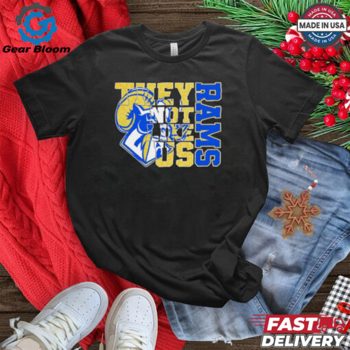 Los Angeles Rams they not like us 2025 lights shirt