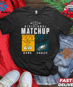 Los Angles Rams vs Philadelphia Eagles 2024 NFL Playoffs NFC Divisional Matchup Shirt