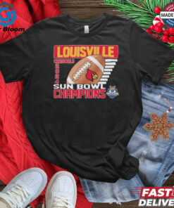 Louisville Cardinals Football 2024 Sun Bowl Champions Fan Favorite Shirt - Celebrate the Cardinals' Victory at the Sun Bowl with Exclusive Championship Apparel, Perfect for Louisville Fans and College Football Supporters.