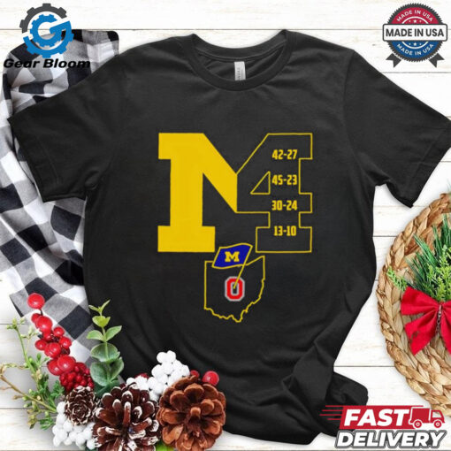 Mich 4 0 Michigan Wolverines shirt