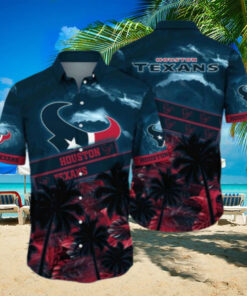 Midnight Tropics Houston Texans Hawaiian Shirt