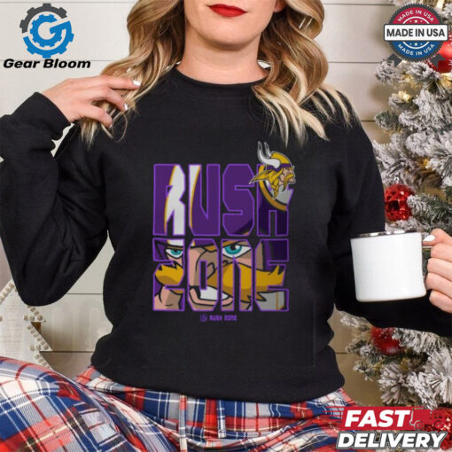 Minnesota Vikings Nfl Rush Zone Shirt