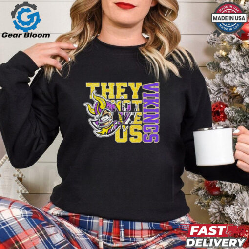 Minnesota Vikings they not like us 2025 lights shirt