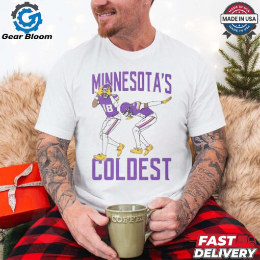 Minnesotas Coldest Justin Jefferson Minnesota Vikings Shirt