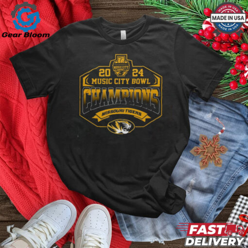 Missouri Tigers NCAA Music City Bowl Champions 2024 T Shirt